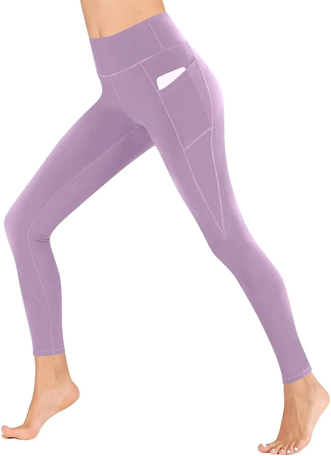 Girls Workout Leggings, Women's Stretch Pants,Extra Long Yoga Pants for Tall Women,Workout Bottoms for Women