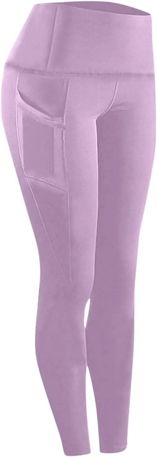 Girls Workout Leggings, Women's Stretch Pants,Extra Long Yoga Pants for Tall Women,Workout Bottoms for Women