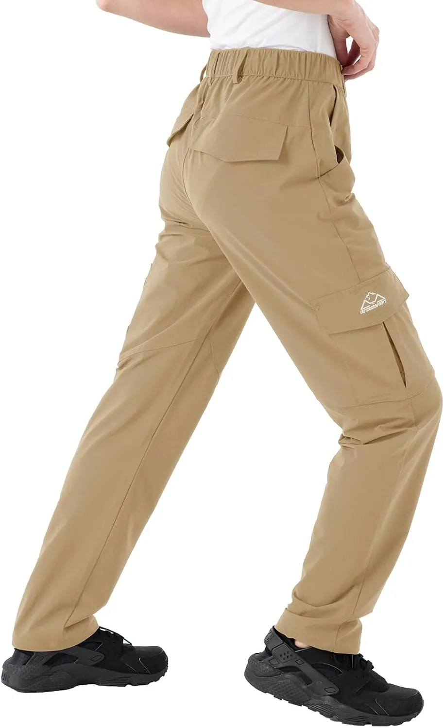 Gopune Women's Outdoor Hiking Pants Lightweight Quick Dry Water Resistant Mountain Trouser