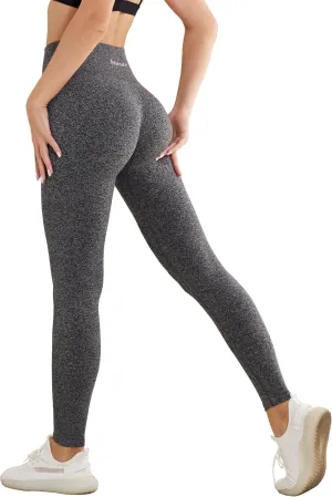 Gym Leggings for Women, High Waisted Workout Seamless Leggings, Women's Tummy Control Activewear Yoga Pants