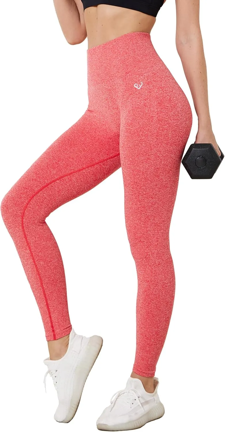 Gym Leggings for Women, High Waisted Workout Seamless Leggings, Women's Tummy Control Activewear Yoga Pants