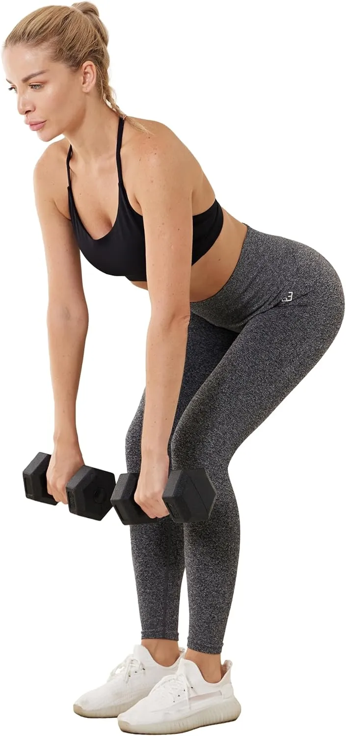 Gym Leggings for Women, High Waisted Workout Seamless Leggings, Women's Tummy Control Activewear Yoga Pants