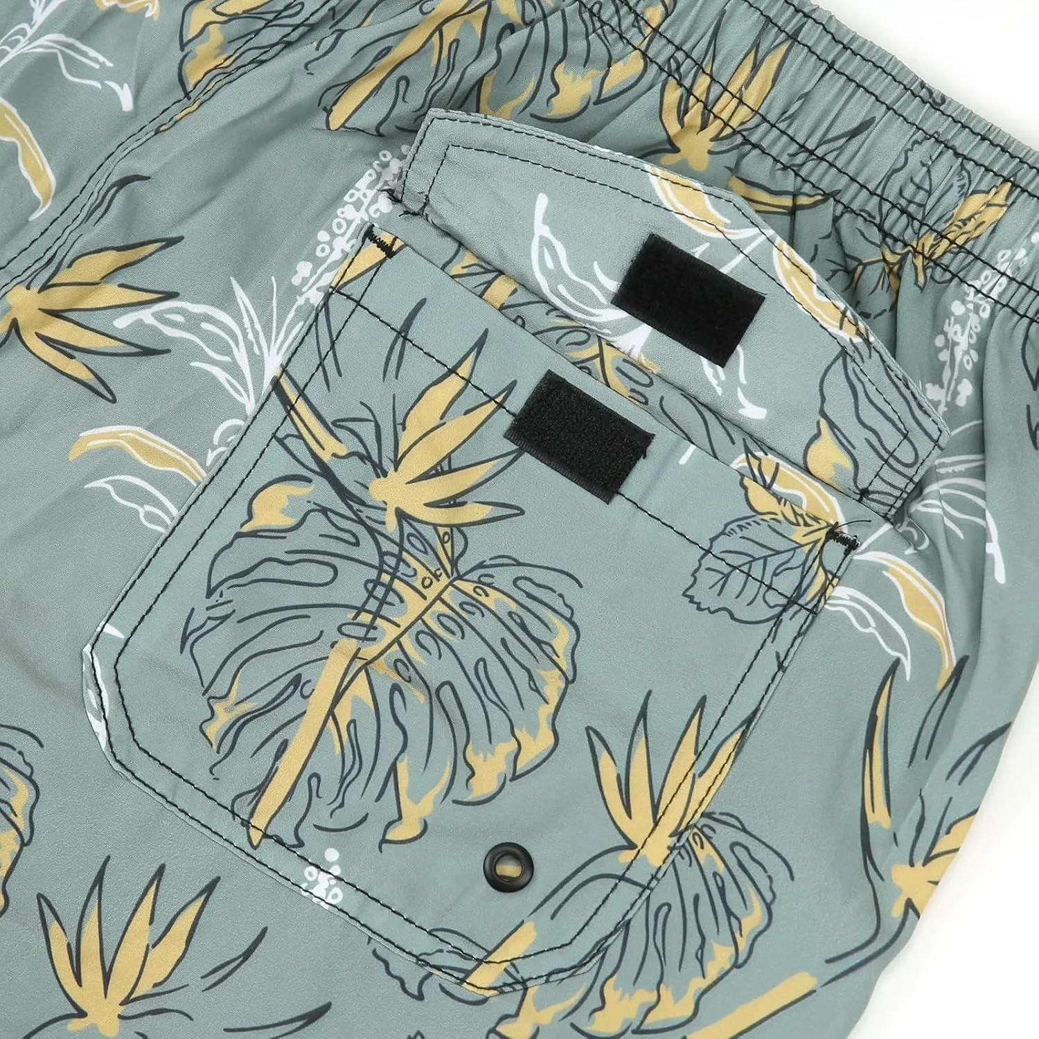 HEROBIKER Mens Swim Trunks Swimming Shorts Quick Dry Trunk with Mesh Lining for Beach Surfing Board
