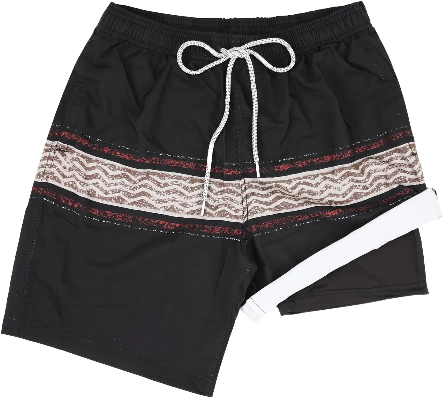HEROBIKER Mens Swim Trunks Swimming Shorts Quick Dry Trunk with Mesh Lining for Beach Surfing Board