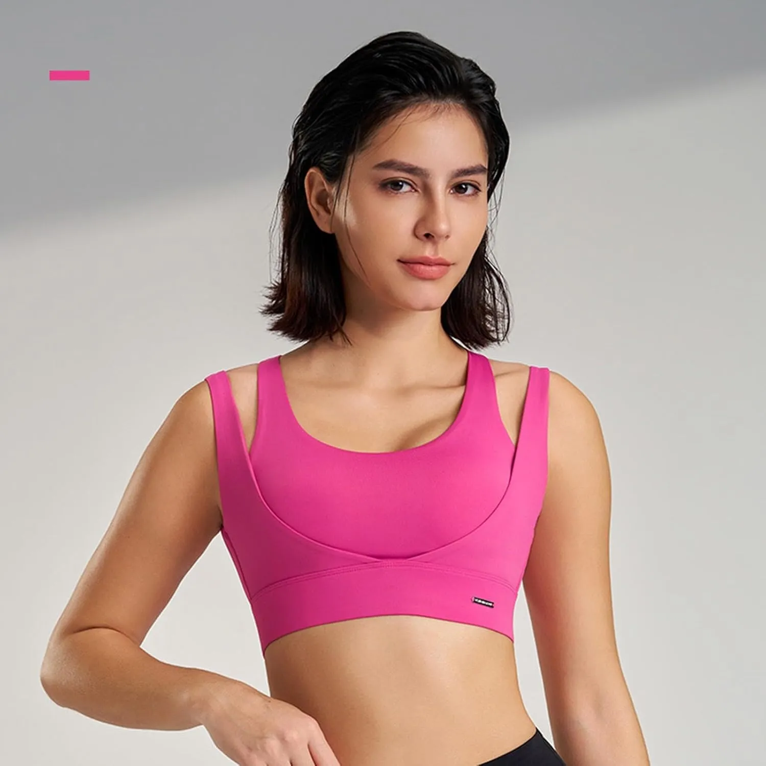 High Impact Sports Bras for Women Quick Dry Seamless Support Workout Bras Wirefree Yoga Running Active Athletic Bras