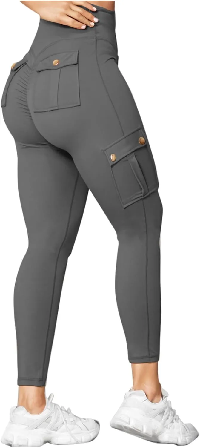 High Waist Leggings for Women Quick Dry Running Leggings Yoga Pants Stretchy Workout Bottoms Butt Lift Compression Tights