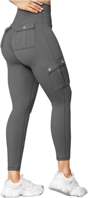 High Waist Leggings for Women Quick Dry Running Leggings Yoga Pants Stretchy Workout Bottoms Butt Lift Compression Tights