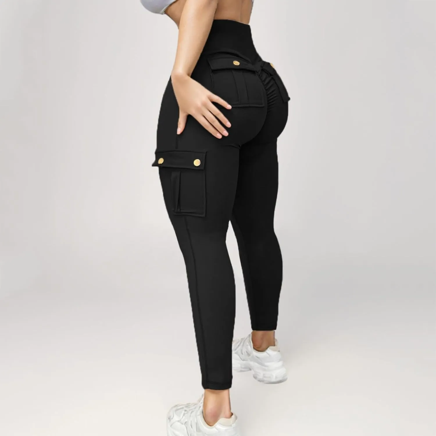 High Waist Leggings for Women Quick Dry Running Leggings Yoga Pants Stretchy Workout Bottoms Butt Lift Compression Tights