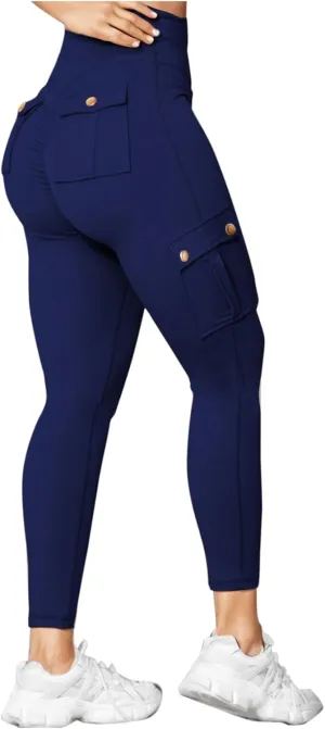 High Waist Leggings for Women Quick Dry Running Leggings Yoga Pants Stretchy Workout Bottoms Butt Lift Compression Tights