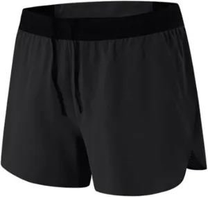 HSQSMWJ Men Running Shorts Quick Dry Athletic Jogging with Back Zip Phone Pocket