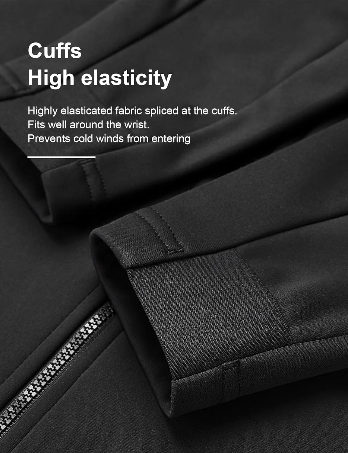 INBIKE Cycling Jackets for Men Women, Thermal Bike Jacket Windproof Breathable Reflective Softshell Windbreaker with Pockets