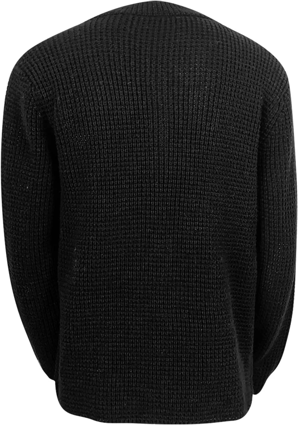 Jackets for Men and Winter Men's Fashion Loose Cardigan Warm Lapel Hooded Jacket Sweater Waterproof Jackets