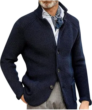 Jackets for Men and Winter Men's Fashion Loose Cardigan Warm Lapel Hooded Jacket Sweater Waterproof Jackets