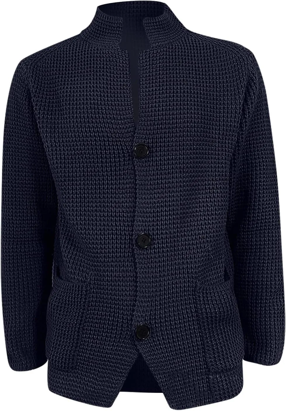 Jackets for Men and Winter Men's Fashion Loose Cardigan Warm Lapel Hooded Jacket Sweater Waterproof Jackets