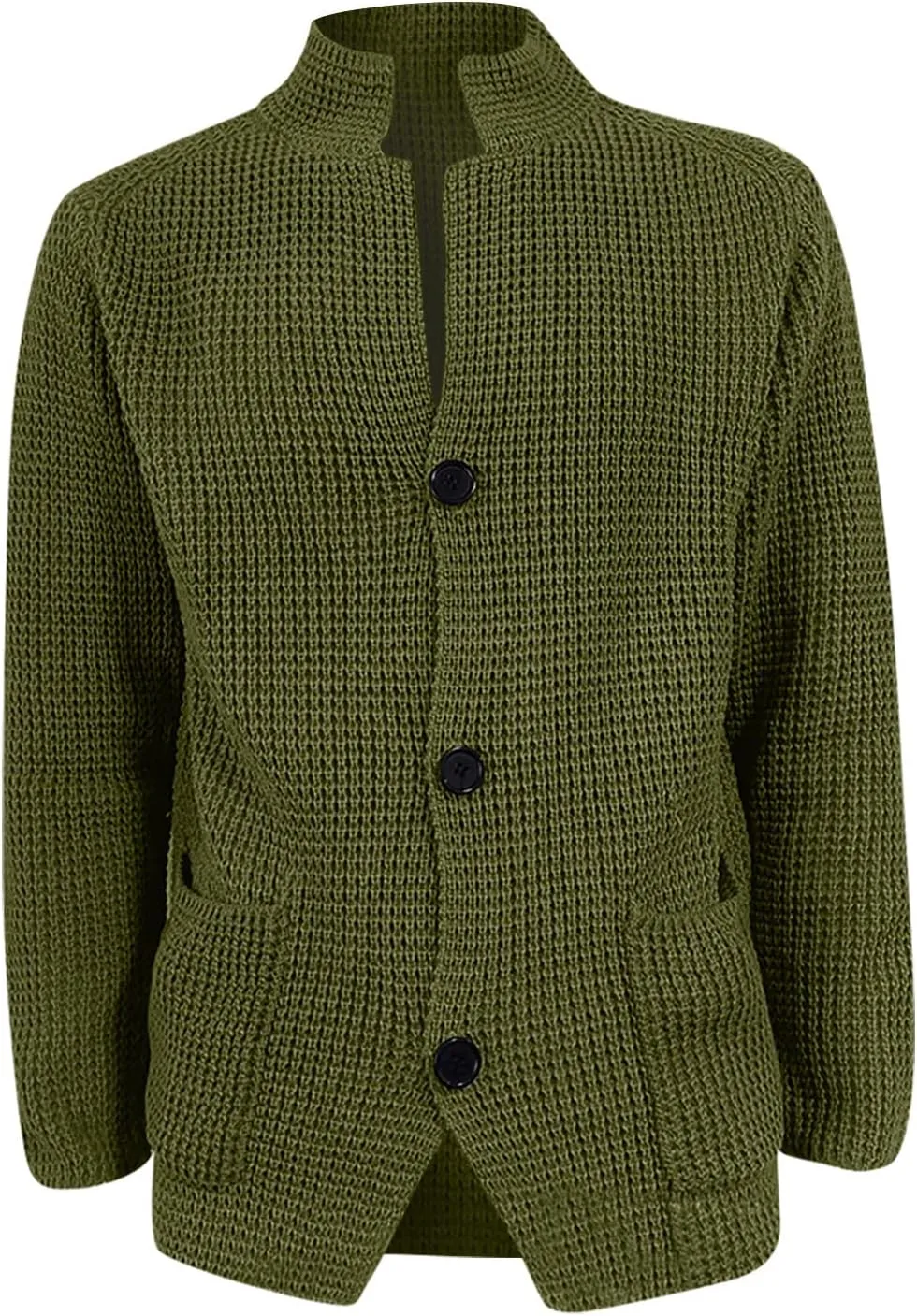 Jackets for Men and Winter Men's Fashion Loose Cardigan Warm Lapel Hooded Jacket Sweater Waterproof Jackets