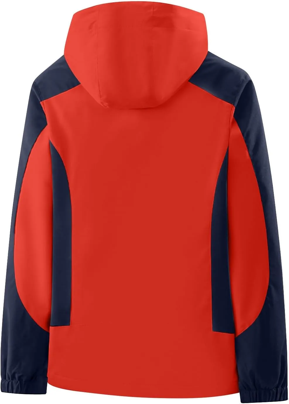 jsaierl 3 in 1 Jackets with Zipper Pockets & Detachable Hood- Boys & Girls Waterproof Rain Jacket, Outdoor Fleece Lined Coat