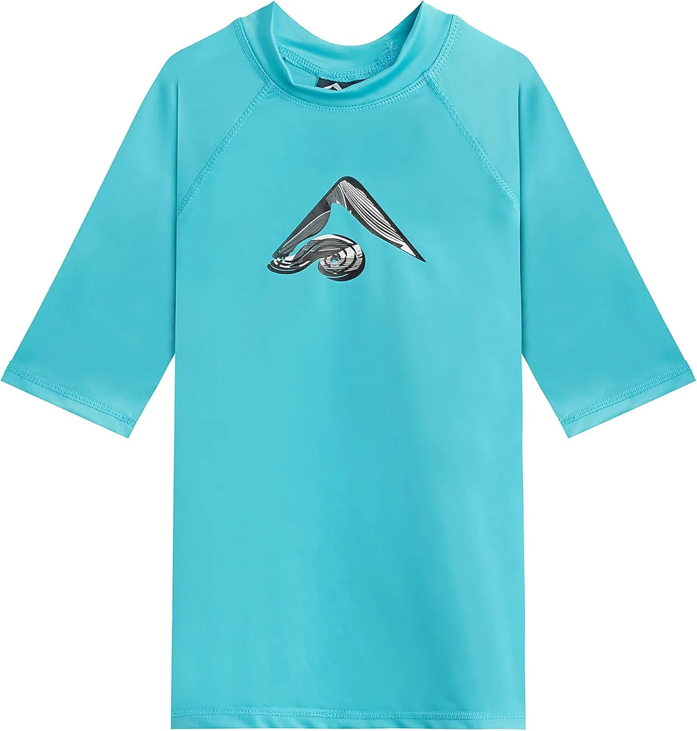 Kanu Surf Boys' Paradise UPF 50 Sun Protective Rash Guard Swim Shirt