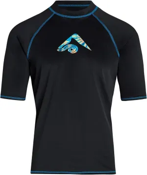 Kanu Surf Mercury Rashguard for Men UPF 50  Sun Protection Swim Shirts Rash Guard for Men