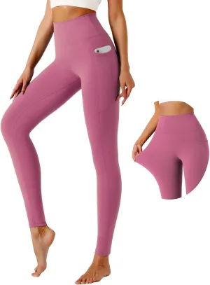 KOWSPORT Womens Yoga Pants High Waisted Yoga Legging with Pockets Tummy Control Workout Leggings Gym Pants