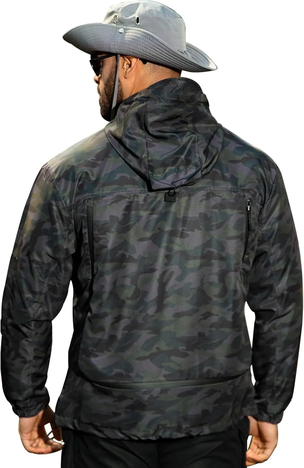LBL Leading the Better Life Men's Windbreaker Jackets Waterproof Lightweight Outdoor Mountain Hiking Windbreakers for Men