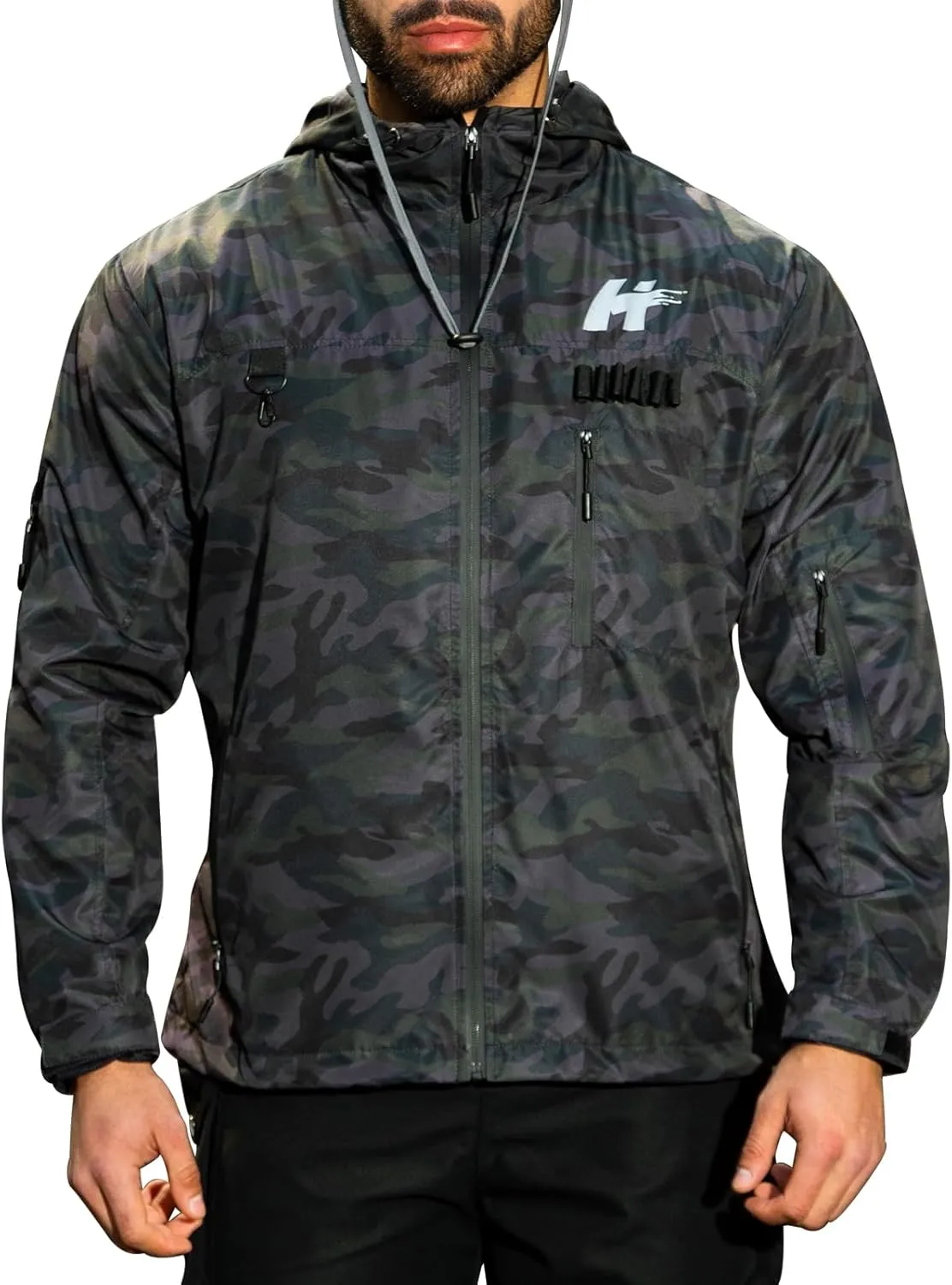 LBL Leading the Better Life Men's Windbreaker Jackets Waterproof Lightweight Outdoor Mountain Hiking Windbreakers for Men