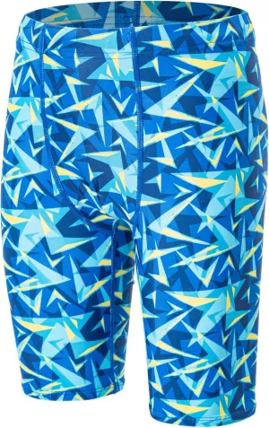 LEAO Youth Boys Swim Jammers Solid Swimsuit UPF 50  Sun Pretection Quick Dry Athletic Swimming Shorts