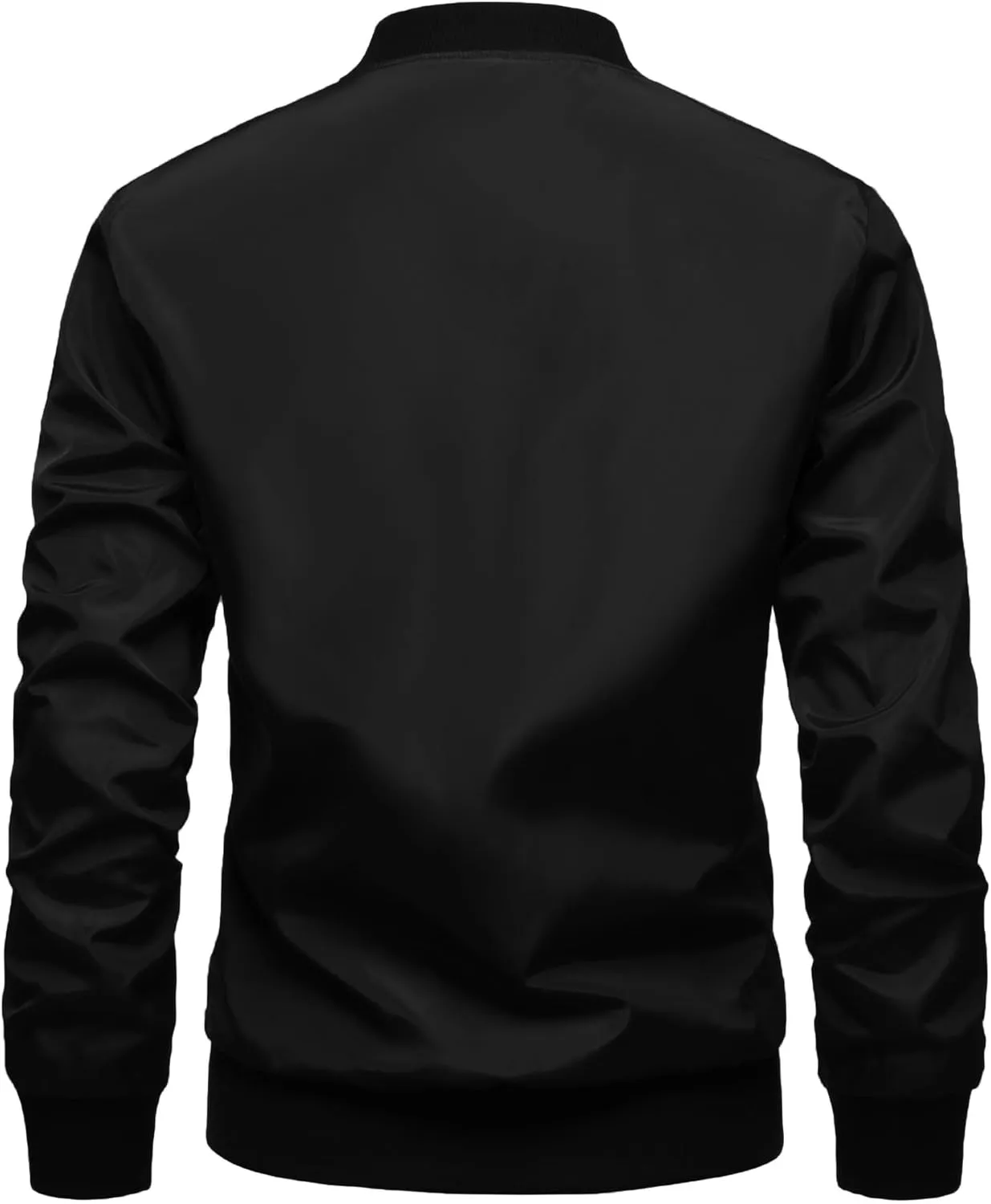 Lightweight Jacket Men Casual Bomber Flight Jackets Tactical Zipper Windbreakers Slim Fit Fall Spring Thin Cardigans