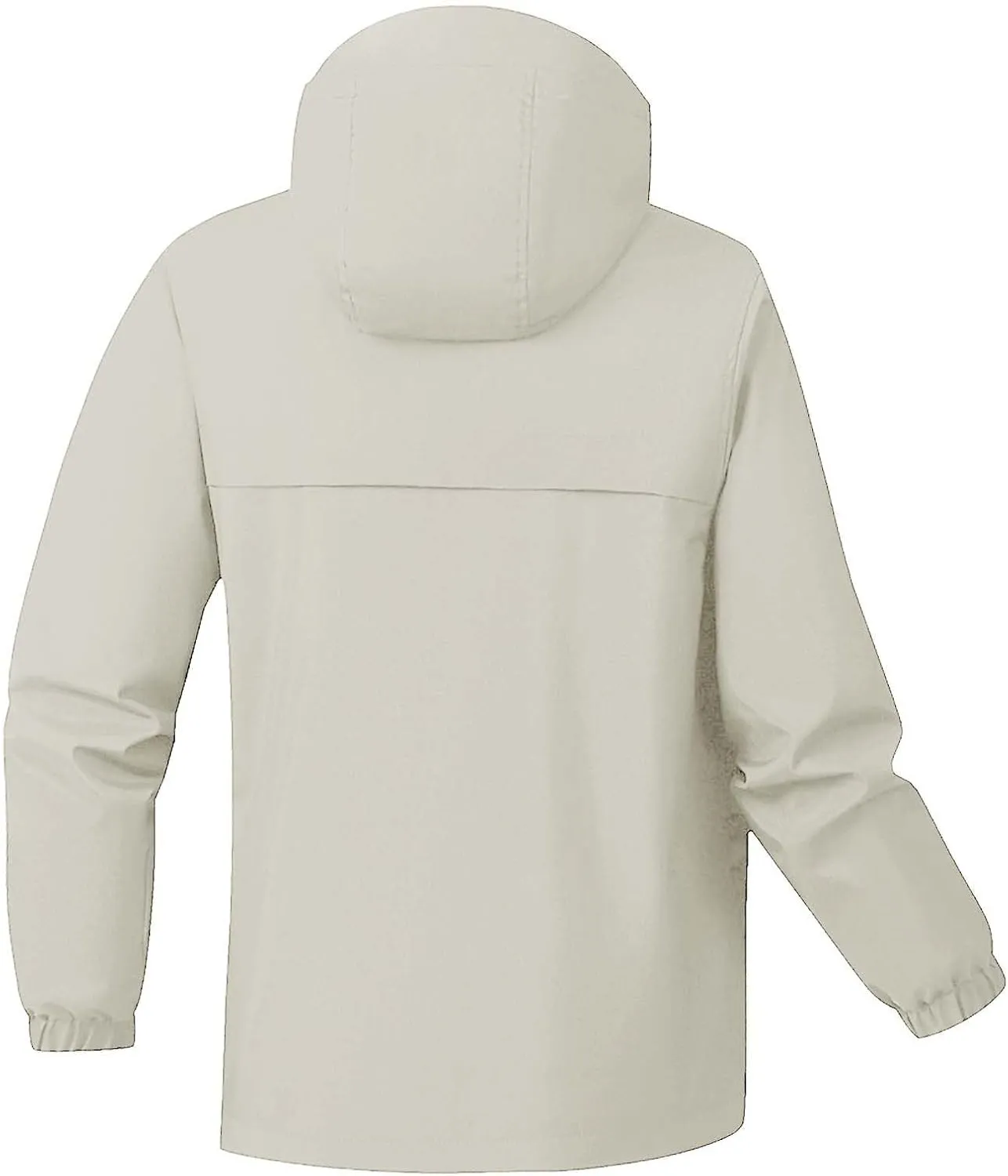 Lightweight Windbreakers for Running Men 2025 Spring Outerwear Windproof Packable Water-Resistan Hooded for Hiking, Travel