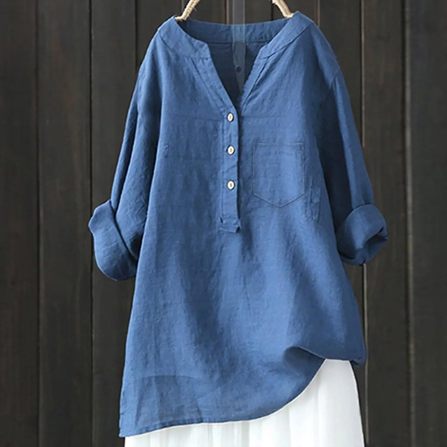 Linen Shirt for Women Breathable Tops Loose Fit Tshirts Womens Daily Gauze Blouses Summer Cotton Linen Top 2025