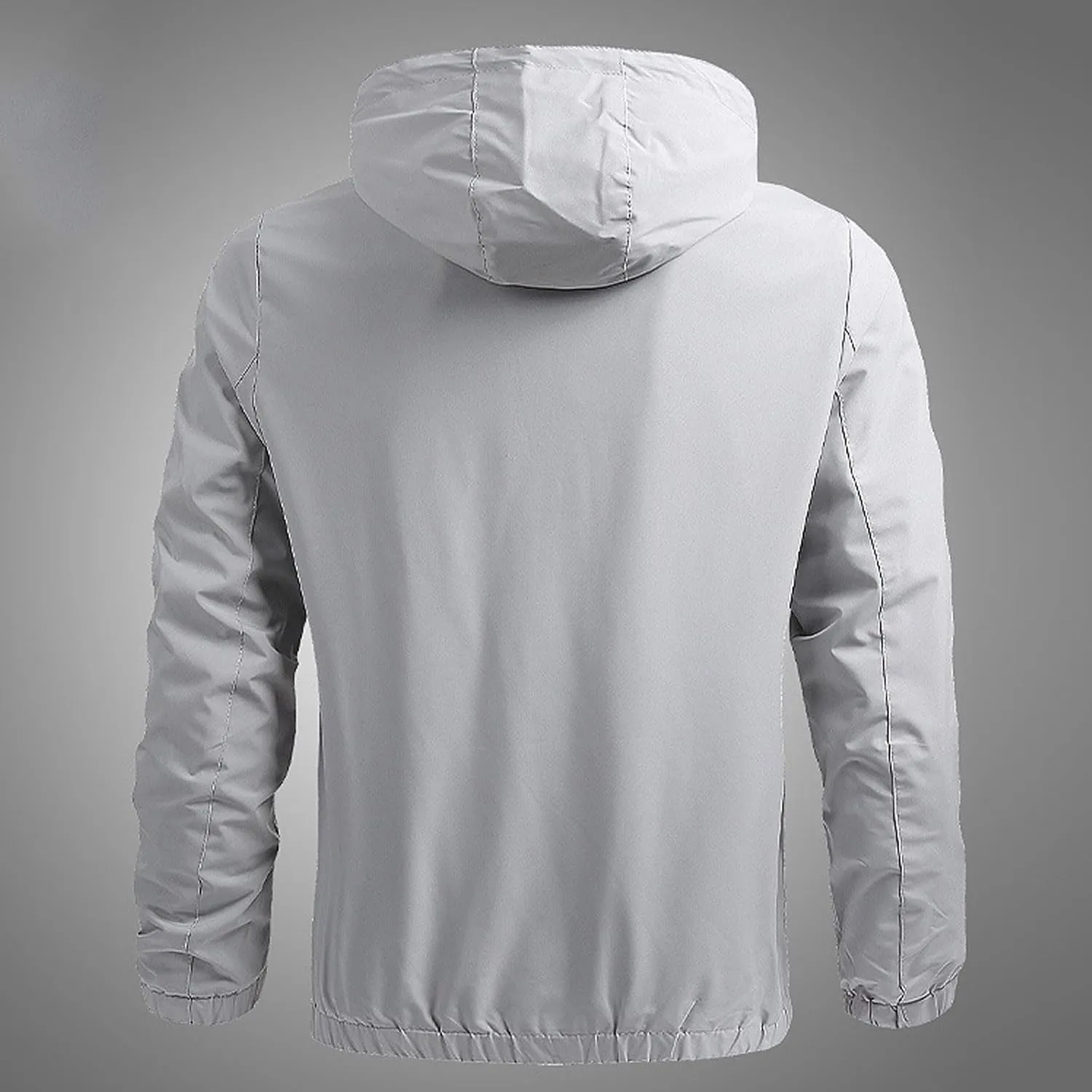 Lmdudan Mens Hooded Zipper Rain Jacket Ladies Lightweight Windbreaker Waterproof Jackets 2023 Fall Winter Warm Coats Tops