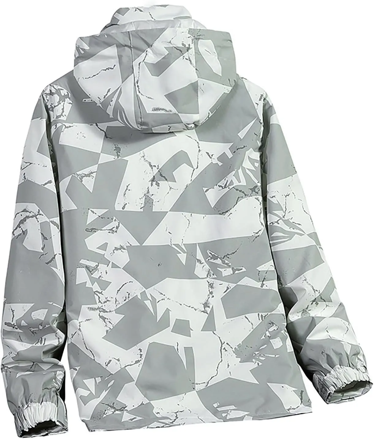 Mens 2023 Rain Jacket Lightweight Packable Waterproof Jackets Outdoor Windbreaker Jackets Printing Cycling Raincoats