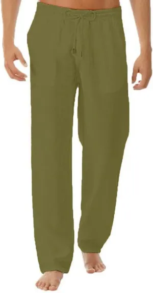 Mens Athletic Gym Pants Sweatpants Solid Color Straight Leg Joggers Casual Long Pant Trousers Pant Skinny Mens