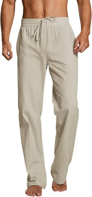 Mens Athletic Gym Pants Sweatpants Solid Color Straight Leg Joggers Casual Long Pant Trousers Pant Skinny Mens