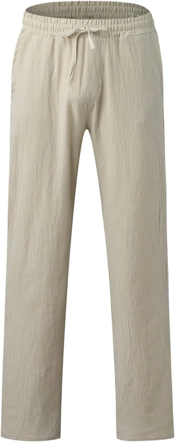 Mens Athletic Gym Pants Sweatpants Solid Color Straight Leg Joggers Casual Long Pant Trousers Pant Skinny Mens