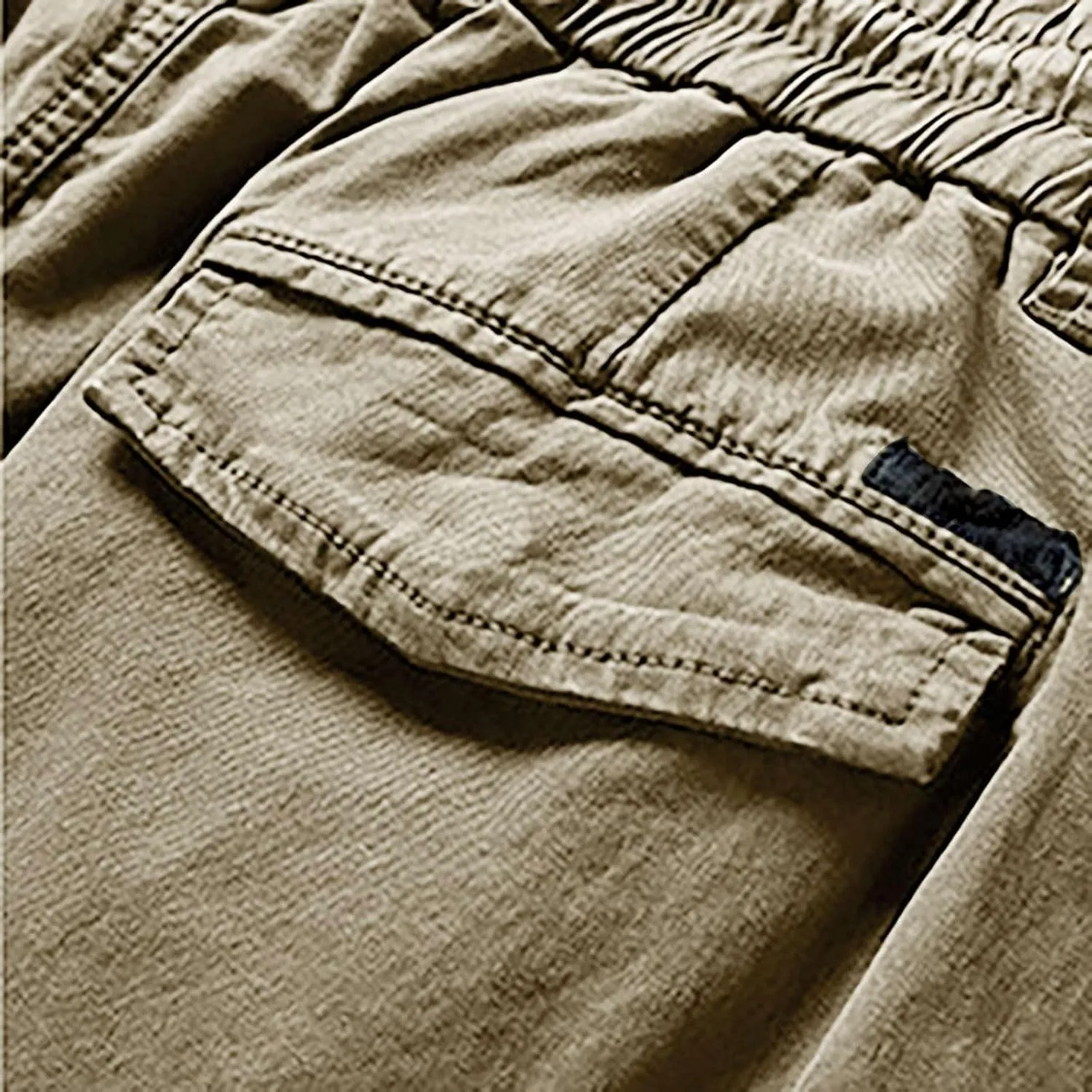 Mens Cargo Pants Active Relaxed Fit Outdoor Multi Pockets Pants Workout Casual Joggers Sweatpants for Men