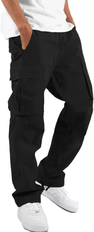 Mens Cargo Pants Casual Outdoor Hiking Pants for Men Athletic Joggers Sweatpants
