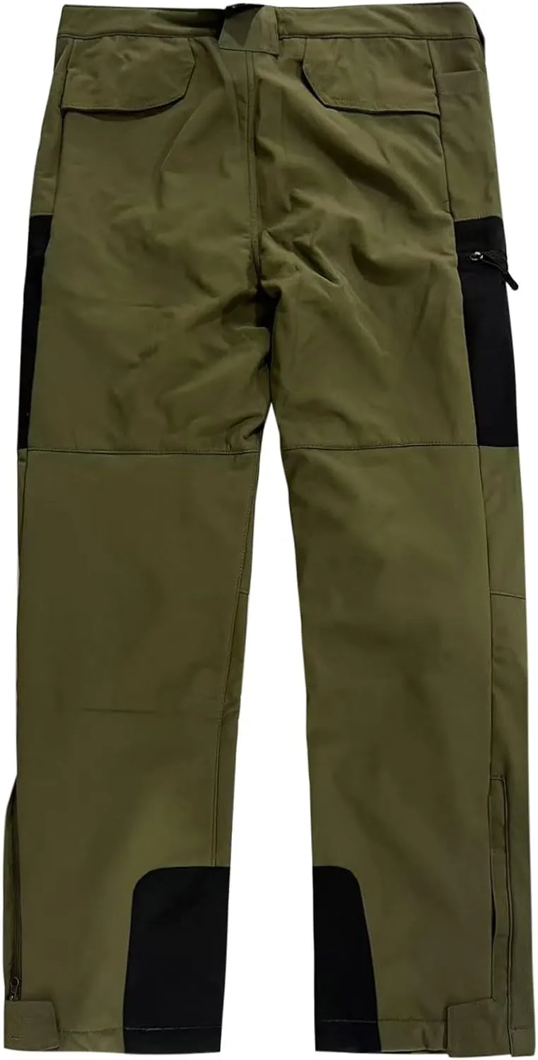 Men's Cargo Work Pants Ripstop Water Resistant Hiking Tactical Military Army Pants with Multi Pockets