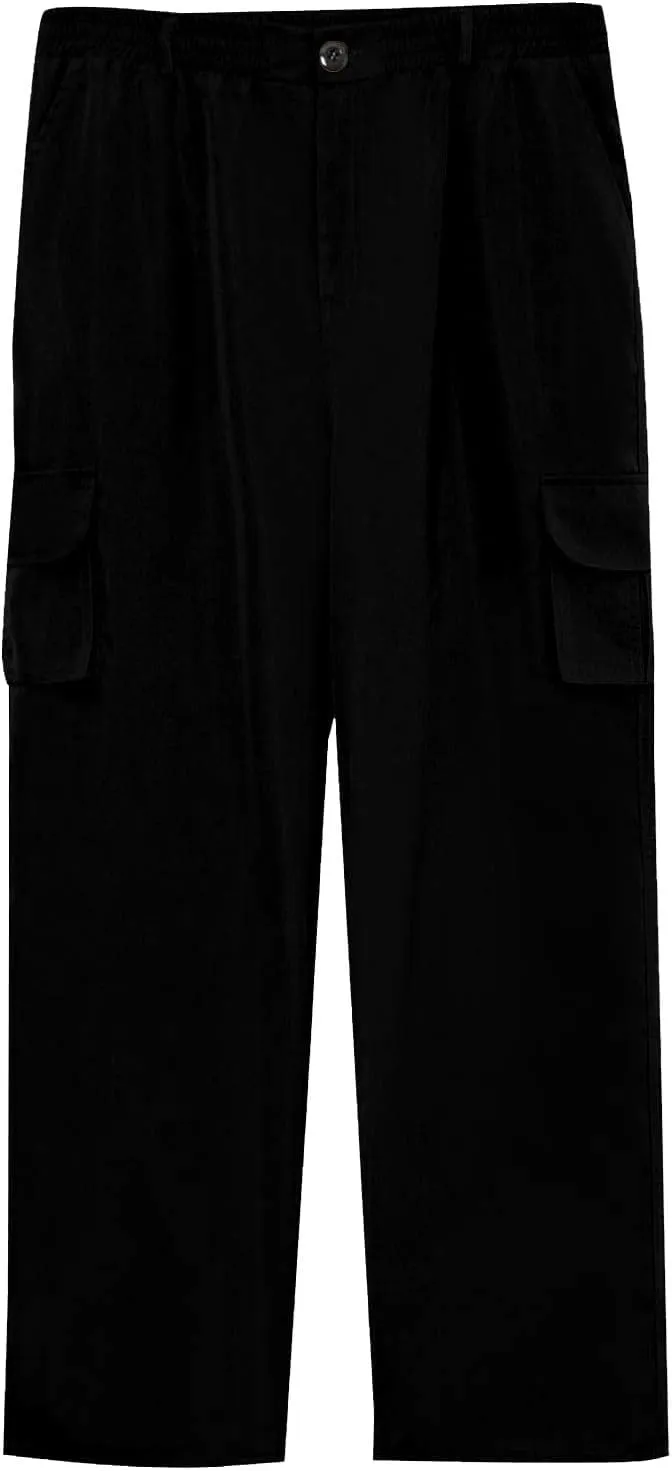 Men's Cargo Work Pants Ripstop Water Resistant Hiking Tactical Military Army Pants with Multi Pockets