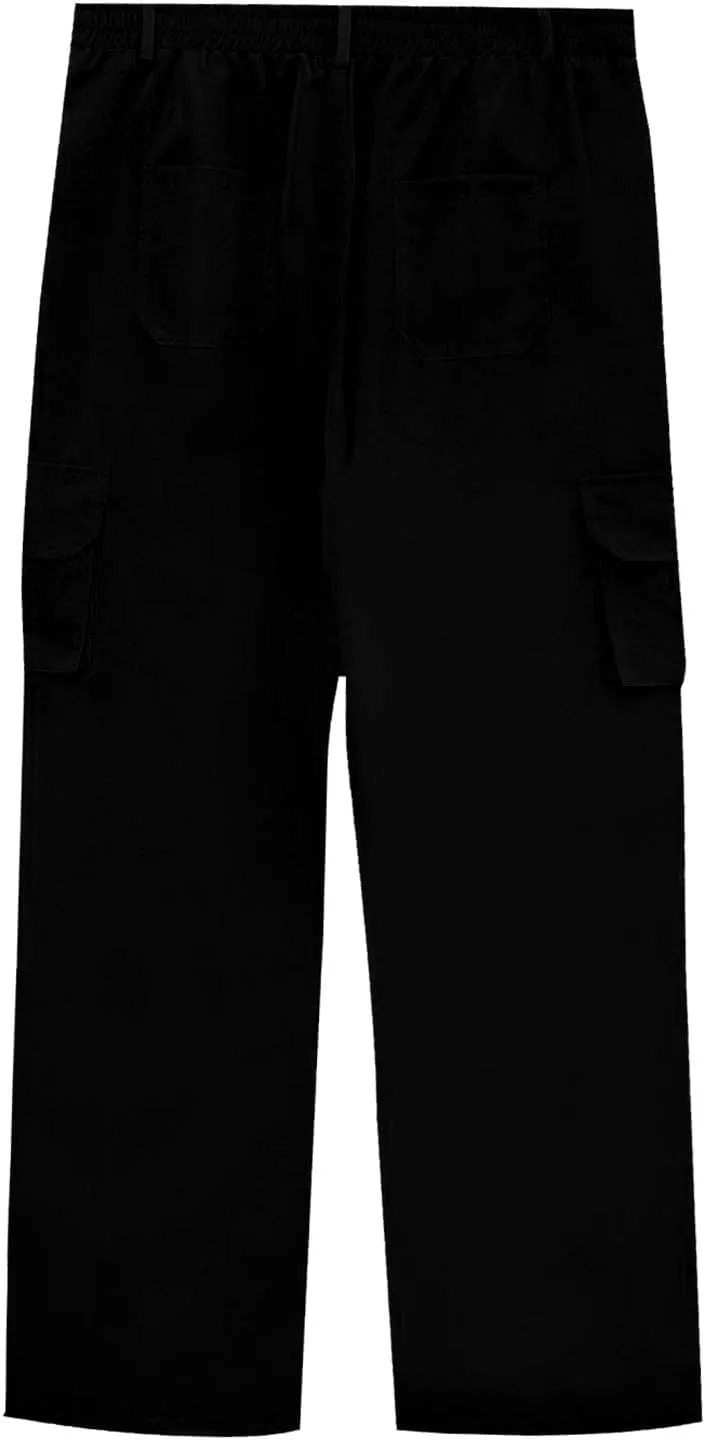 Men's Cargo Work Pants Ripstop Water Resistant Hiking Tactical Military Army Pants with Multi Pockets