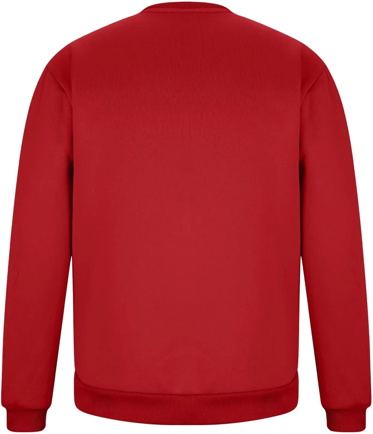Men's Classic Basic Crewneck Sweatshirts No Hood Long Sleeve Pullover Tops Casual Loose Fit Shirts