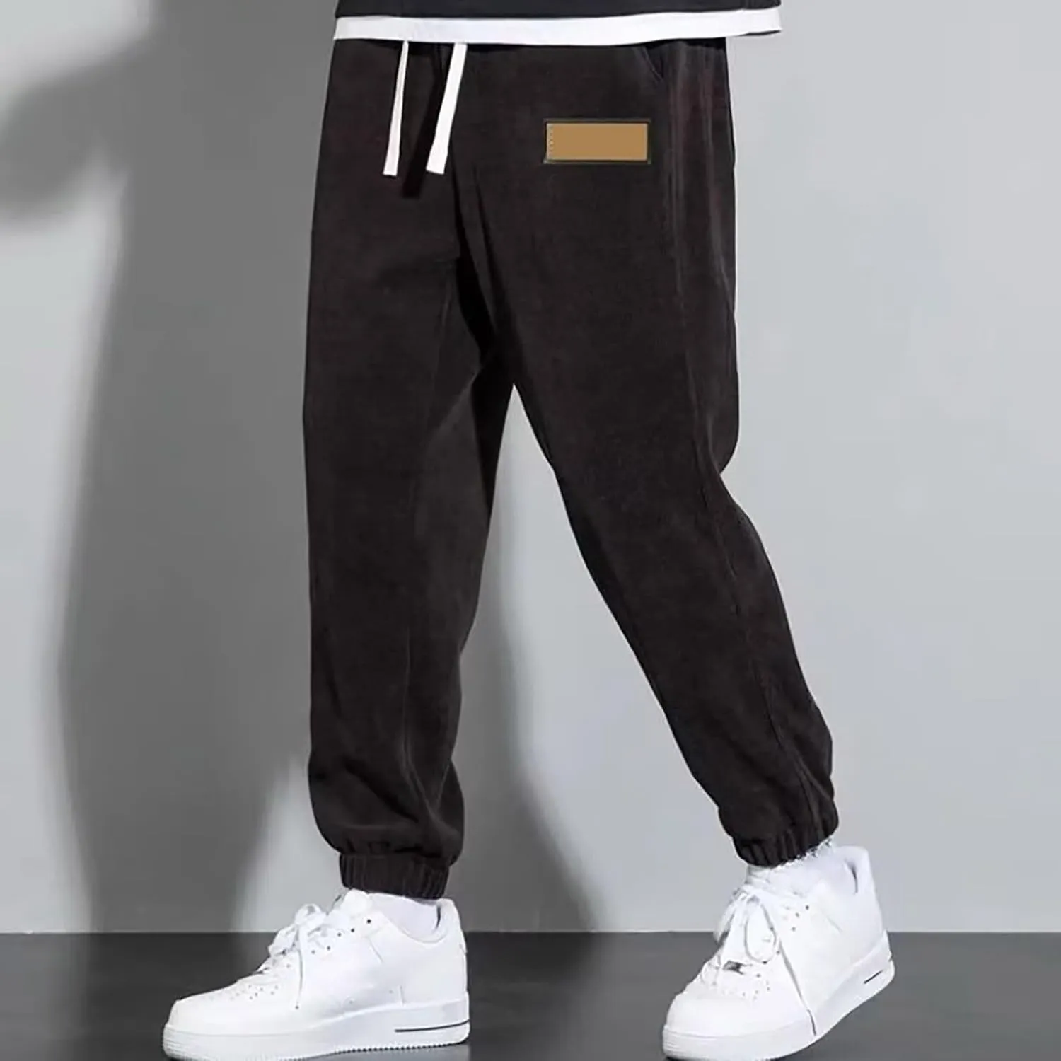 Men's Cotton Yoga Sweatpants Athletic Lounge Pants Comfort Small Leg Casual Pants Casual Sweatpants for Gym Pants