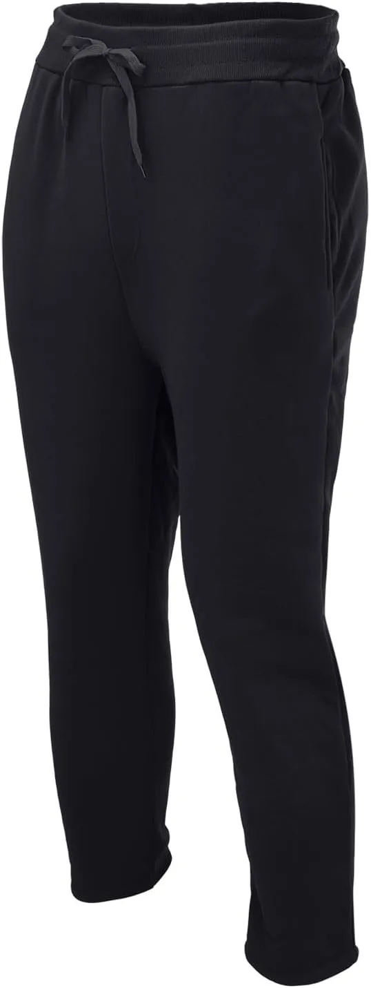 Men's Cotton Yoga Sweatpants Athletic Lounge Pants Comfort Small Leg Casual Pants Casual Sweatpants for Gym Pants