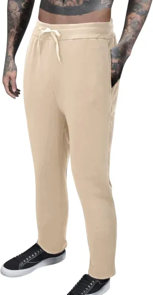 Men's Cotton Yoga Sweatpants Athletic Lounge Pants Comfort Small Leg Casual Pants Casual Sweatpants for Gym Pants