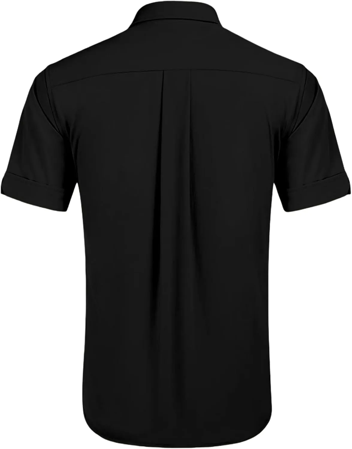 Men's Cuban Guayabera T Shirt Short Sleeve Button Down Linen Shirts Tops Color Block Casual Summer Beach Shirts