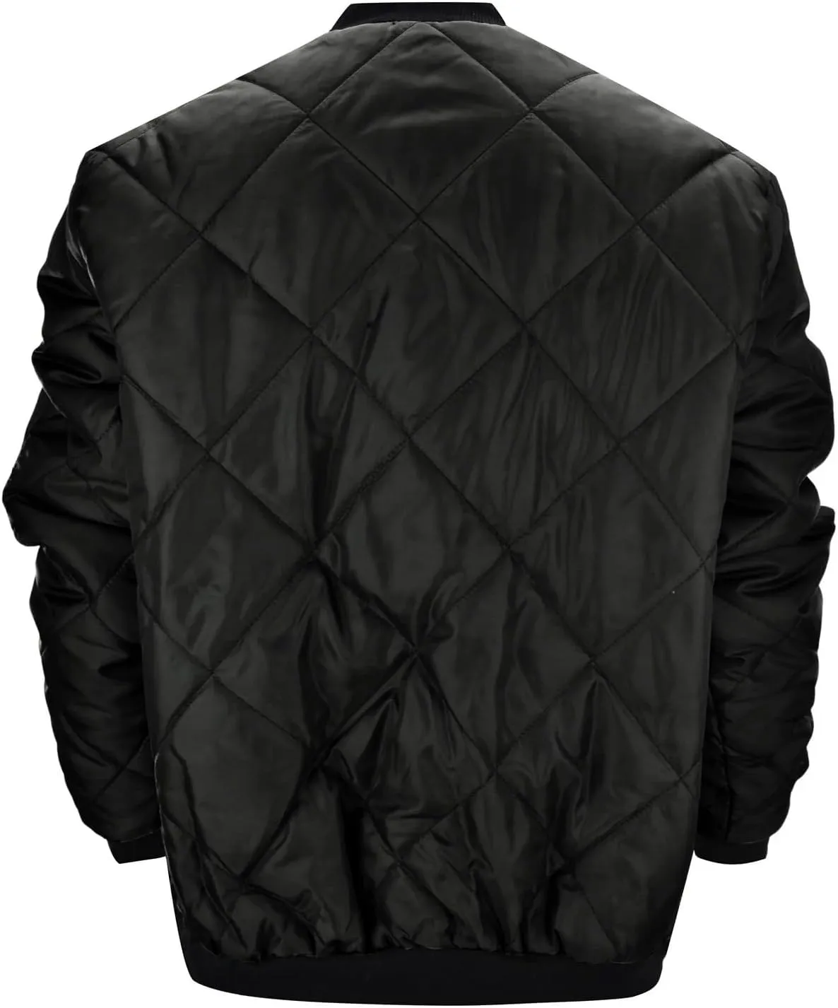 Men's Diamond Quilted Puffer Down Jacket Packable Lightweight Water Resistant Insulated Puffy Coat for Business Travel