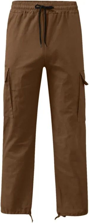 Men's Fashion Cargo Pants Lightweight Comfy Joggers Athletic Gym Pants Trend Work Pant Hiking Hunting Trousers