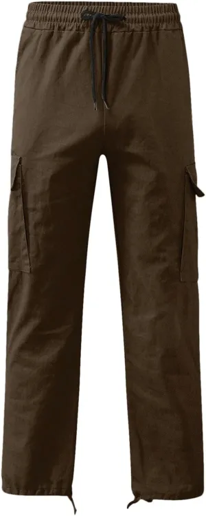Men's Fashion Cargo Pants Lightweight Comfy Joggers Athletic Gym Pants Trend Work Pant Hiking Hunting Trousers