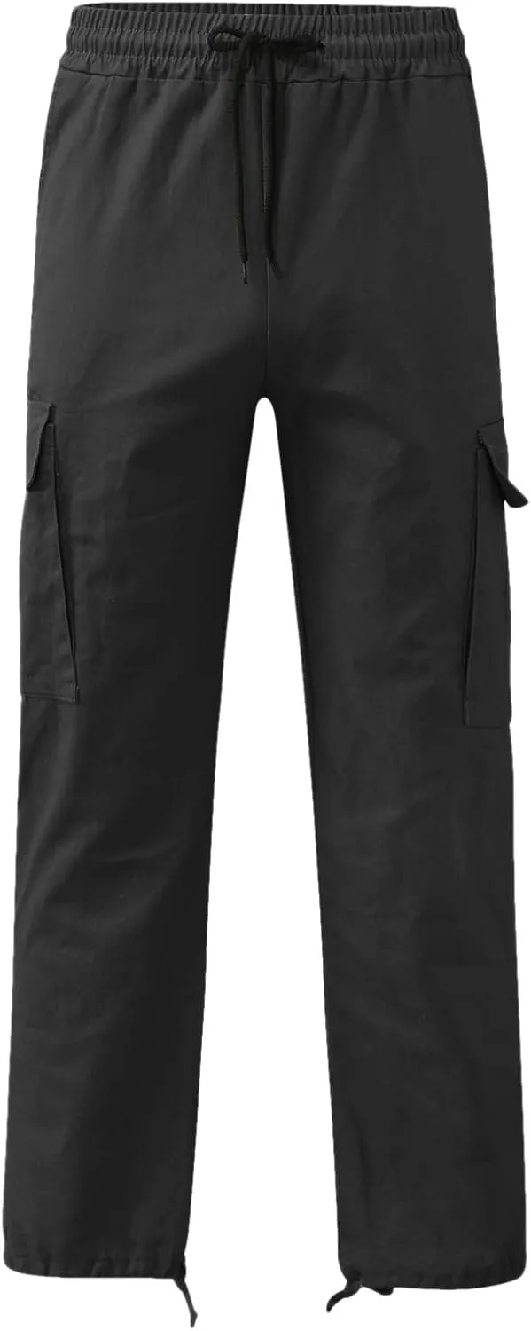 Men's Fashion Cargo Pants Lightweight Comfy Joggers Athletic Gym Pants Trend Work Pant Hiking Hunting Trousers