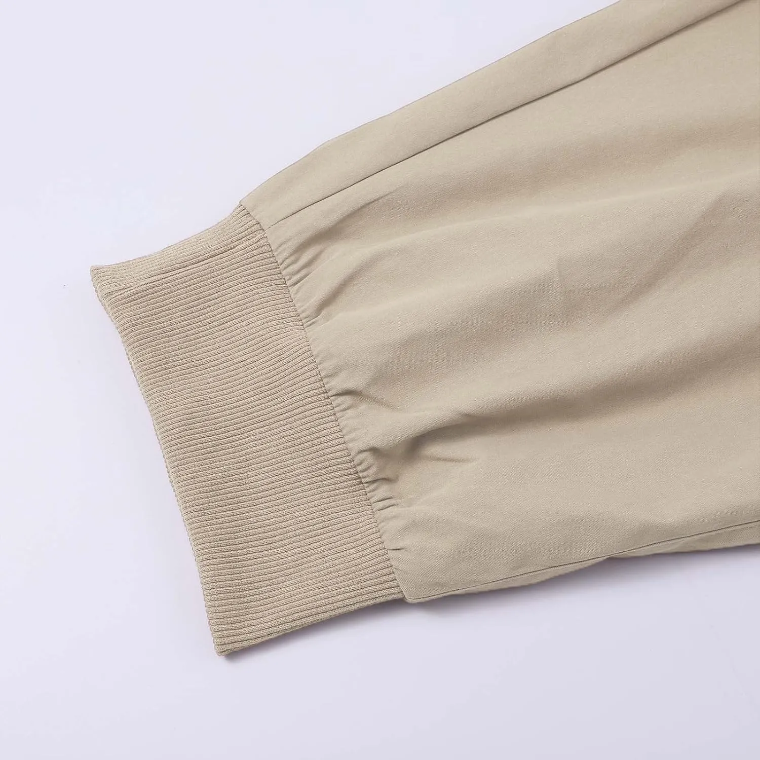 Men's Fleece Cargo Sweatpants Straight Leg Button Fly Joggers Sweatpants Loose Fit Tech Athletic Workout Gym Pants