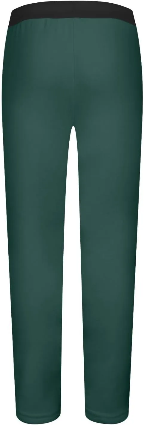 Mens Fleece Sweatpants Open Elastic Bottom Baggy Joggers Loose Fit Casual Pants Gym Athletic Sweatpants with Pockets